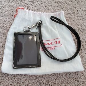 Coach badge holder